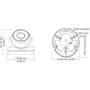 Hikvision DS-2CE56D8T-IT3ZE: Тип корпуса купольная