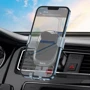 Держатель Hoco Car Holder Air Vent H7 Space Gray фото 8