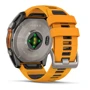 Смарт-годинник Garmin Fenix 8 AMOLED 51mm Sapphire Titanium з Spark Orange/Graphite Silicone Band (010-02905-11) фото 11