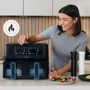 Фритюрница Zeegma Dual 9л Black