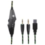 Наушники Gemix N2 Black/Green: Дополнительно регулятор громкости