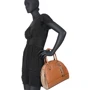 Женская сумка-купол Guess Sherol коричневая (HWVG7480070-CGM): Фактура Матовая, Гладкая