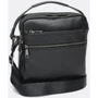 Мужская сумка через плечо Keizer черная (K117622-3-black)