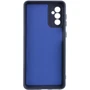 Чехол для телефонов TPU Case Getman Liquid Silk Full Camera Midnight Blue for Samsung S721 Galaxy S24 FE: Материал TPU (термополиуретан)