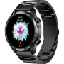Смарт-часы Haylou Solar 5 (LS20) Black (Silicone + Stainless Steel Strap): Фитнес-функции Секундомер, Пульсоксиметр, Пульсометр, Шагомер, Подсчет калорий
