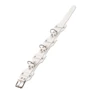 Ошейник VIP Leather Collar, white