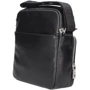 Чоловіча сумка планшет Guess Dan PU Top Zip Crossbody чорна (HMDNPUP0326-BLA): Фактура матова, Гладка