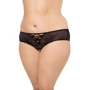 Женские стринги SoftLine - String 2466, Plus Size, XL (black)