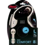 Поводок-рулетка Flexi New Comfort L до 50 кг 8 м черный (4000498043820): Тип шнура Лента