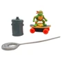 Игровая фигурка TMNT Funrise Черепашки-ниндзя Скейтбордист с лаунчером Микеланджело (71041)