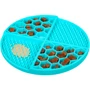 Коврик Waudog Silicone для слизывания и медленного кормления 211х211х30 мм Голубой (23502): Тип Лизательные коврики
