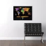 Скретч-карта світу Travel Map Black World (Eng) фото 4