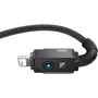 Кабель Baseus USB Cable to Lightning Unbreakable Series Fast Charging 2.4A 1m Black (P10355802111-00) фото 4