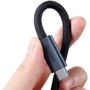Кабель Baseus Cable USB-C to USB-C Flash Full FeatuRed USB 4.0 100W 1m Tarnish (CASS010014) фото 3