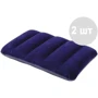 Надувний матрац Intex Classic Downy Airbed синій (64765): Габарити 203х152х25 см