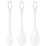Набор йони бусин Satisfyer Yoni Power 1 White, диаметр 2-2,5-3см, вес 22-46-74гр