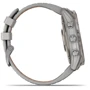 Смарт-часы Garmin Fenix 7X Pro Sapphire Solar Titanium with Fog Gray/Ember Orange Band (010-02778-15): Материал корпуса Армированный волокном полимер с металлической задней крышкой