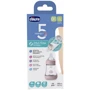 Бутылочка для кормления пластиковая Chicco PERFECT 5 с силиконовой соской 0м+ 150 мл Розовая (20211.10.40): Материал пластик