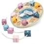 Деревянный сортер-шнуровка Viga Toys PolarB Часы (44053)