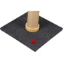 Когтеточка большая Red Point Scratch стандарт джутовая 76 см серая (К-С.В01.Д.217): Высота столбика 76 см