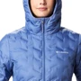 Пуховик Columbia Delta Ridge™ Down Hooded Jacket 1875931-458 44 сиреневый зимний с капюшоном: Вид Пуховики