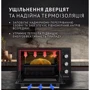 Електрична духовка настільна PERFELLI SIERRA 48 BLACK: Об'єм, л 48