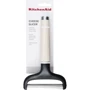 Нож для сыра KitchenAid Coreline 20.3 см кремовый (KAG133OHACE): Лезвие Нержавеющая сталь