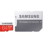 Карта пам'яті Samsung 64GB microSDXC Class 10 UHS-I U1 Evo Plus + adapter (MB-MC64HA/RU): Обсяг 64 ГБ