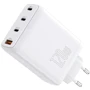 Зарядное устройство WIWU Wall Charger 3xUSB-C+USB GaN TR257-AEU 100W White: Тип сетевое