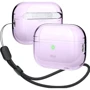 Чехол для наушников Elago Clear Case with Nylon Lanyard Lavender (EAPP2CL-BA+ROSTR-LV) for Apple AirPods Pro 2