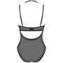 Прозрачное боди Obsessive Selinne teddy XS/S Black