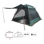 Палатка Tramp Bungalow Lux (V2) TRT-085: Водостойкость тента, мм 5000