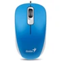 Мышь Genius DX-110 USB Blue (31010116103): Эргономика для правой и левой руки