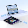 Аксессуар для iPad BeCover Case Book Soft Edge with Pencil mount Light Blue for iPad Air (2020-2025) (711429): Особенности трансформируется в подставку, Стильный внешний вид, Стильный дизайн, Удобно держать в руке, магнитное сцепление, режим автопробуждения/сна