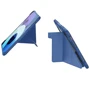 Аксесуар для iPad Nillkin Bumper Pro Multi-angle Sapphire Blue для iPad Pro 11 2024 M4: Особливості Удобно держать в руке, режим автопробуждения/сна, магнитное сцепление, Надежная защита от царапин и загрязнений, Складывается в подставку, Усиленная защита боковых торцов, Защита основной камеры от ца