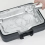 Электрогриль Severin PG8554: Размеры поверхности, см 37х29