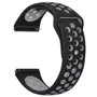 Ремінець Becover Sport Band Vents Style Black/Gray для Xiaomi iMi KW66/Mi Watch Color/Watch S1 Active/Haylou LS01/LS05 (705801)