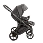 Универсальная коляска 2 в 1 Broco Miracle Black 9023-BMB-01, black, черный фото 19