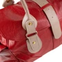 Женская сумка саквояж Laskara красная (LK-10250-red): Застежка Магнитная