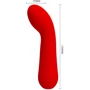 Вибратор для точки G LYBAILE Pretty Love Faun Red (BI-014724-2)