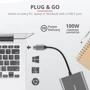 Адаптер Trust Adapter Dalyx USB-C to USB-C+HDMI+USB Grey (23772_TRUST): Интерфейс подключения USB-C