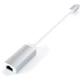 Адаптер Satechi Adapter USB-C to RJ45 Silver (ST-TCENS): Цвет серебристый