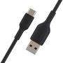 Кабель Belkin Cable USB to USB-C PVC 2m Black (CAB001BT2MBK) фото 3