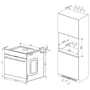 Духовой шкаф электрический Amica ED47638BA+ X-Type Steam: Конвекция есть