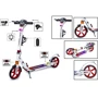 Двоколісний самокат Scale Sports SS-10. White (ручне гальмо, Led-ліхтарик) 780773986: Тип коліс литі