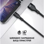 Кабель ArmorStandart USB Cable to Lightning 3A 1.2m Black (ARM64037) фото 3