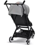 Прогулянкова коляска Cybex Libelle Lava Grey (523000115): Матеріал коліс резина