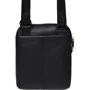 Мужская сумка планшет Giorgio Ferretti черная (201850061-black): Тип ручки Плечевой ремень, Без ручки