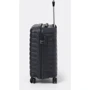 Валіза Ricco Grande M black (T15003black-M): Матеріал Пластик