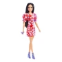 Кукла Mattel Barbie Модница в розовом цветастом платье